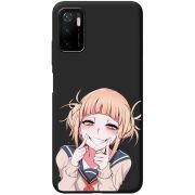 Черный чехол BoxFace Xiaomi Redmi Note 10 5G Himiko Toga Smile