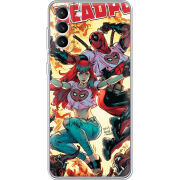 Чехол BoxFace Samsung Galaxy S22 (S901) Deadpool and Mary Jane