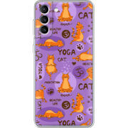 Чехол BoxFace Samsung Galaxy S22 Plus (S906) Yoga Cat