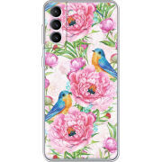 Чехол BoxFace Samsung Galaxy S22 Plus (S906) Birds and Flowers