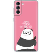 Чехол BoxFace Samsung Galaxy S22 Plus (S906) Dont Touch My Phone Panda
