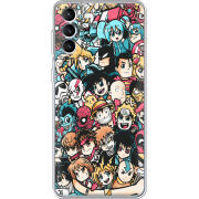 Чехол BoxFace Samsung Galaxy S22 Plus (S906) Anime Stickers