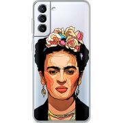 Прозрачный чехол BoxFace Samsung Galaxy S22 Plus (S906) Фрида Кало