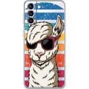 Прозрачный чехол BoxFace Samsung Galaxy S22 Plus (S906) Стильна Лама