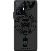 Черный чехол BoxFace Xiaomi 11T / 11T Pro Dark Coffee