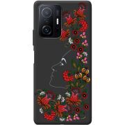Черный чехол BoxFace Xiaomi 11T / 11T Pro 3D Ukrainian Muse