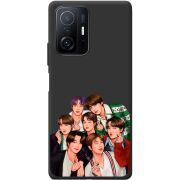 Черный чехол BoxFace Xiaomi 11T / 11T Pro BTS