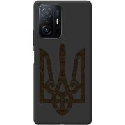 Черный чехол BoxFace Xiaomi 11T / 11T Pro Ukrainian Trident