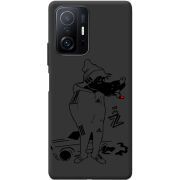 Черный чехол BoxFace Xiaomi 11T / 11T Pro 