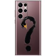 Прозрачный чехол BoxFace Samsung Galaxy S22 Ultra (S908) Swan question