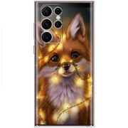Чехол BoxFace Samsung Galaxy S22 Ultra (S908) Різдвяна лисичка