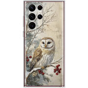 Чехол BoxFace Samsung Galaxy S22 Ultra (S908) Christmas Owl