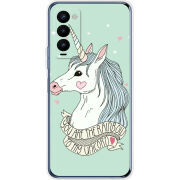 Чехол BoxFace Tecno Camon 18 / 18P My Unicorn