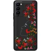Черный чехол BoxFace Tecno Camon 18 / 18P 3D Ukrainian Muse