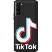 Черный чехол BoxFace Tecno Camon 18 / 18P Tik Tok