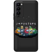 Черный чехол BoxFace Tecno Camon 18 / 18P Among Us Impostors