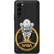 Черный чехол BoxFace Tecno Camon 18 / 18P NASA Spaceship
