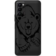 Черный чехол BoxFace Tecno Camon 18 / 18P Grizzly Bear