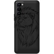 Черный чехол BoxFace Tecno Camon 18 / 18P Lion