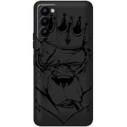Черный чехол BoxFace Tecno Camon 18 / 18P Bear King