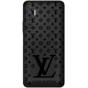 Черный чехол BoxFace Tecno Camon 17P LV Style