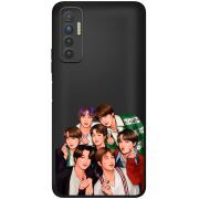 Черный чехол BoxFace Tecno Camon 17P BTS