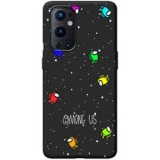 Черный чехол BoxFace OnePlus 9 Pro Among Us Invisible