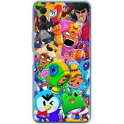 Чехол BoxFace Tecno Spark 8P friends brawl stars