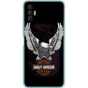 Чехол BoxFace Tecno Spark 8P Harley Davidson and eagle