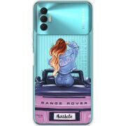 Прозрачный чехол BoxFace Tecno Spark 8P Boss Babe