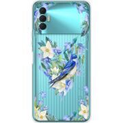 Прозрачный чехол BoxFace Tecno Spark 8P Spring Bird