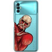 Прозрачный чехол BoxFace Tecno Spark 8P Титан