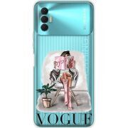 Прозрачный чехол BoxFace Tecno Spark 8P VOGUE