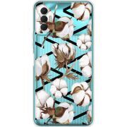 Прозрачный чехол BoxFace Tecno Spark 8P Cotton flowers