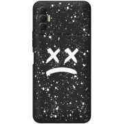 Черный чехол BoxFace Tecno Spark 8P Sad Way