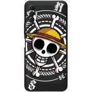 Черный чехол BoxFace Tecno Spark 8P One Piece Компас