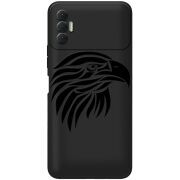 Черный чехол BoxFace Tecno Spark 8P Eagle