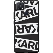 Черный чехол BoxFace OPPO A15/A15s White Karl
