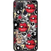 Черный чехол BoxFace OPPO A15/A15s Rock Graffiti