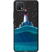 Черный чехол BoxFace OPPO A15/A15s Lighthouse