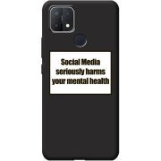 Черный чехол BoxFace OPPO A15/A15s 