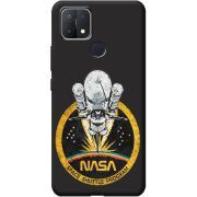 Черный чехол BoxFace OPPO A15/A15s NASA Spaceship