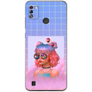 Чехол BoxFace Tecno Pop 4 Pro Girl in the Clouds
