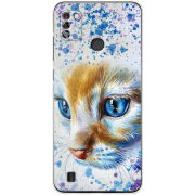 Чехол BoxFace Tecno Pop 4 Pro Голубоглазый Кот