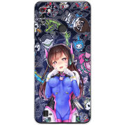Чехол BoxFace Tecno Pop 4 Pro Overwatch D.VA
