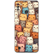 Чехол BoxFace Tecno Pop 4 Pro Котики муркотики