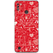 Чехол BoxFace Tecno Pop 4 Pro Happy Valentines