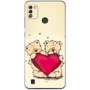Чехол BoxFace Tecno Pop 4 Pro Teddy Bear Love