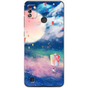 Чехол BoxFace Tecno Pop 4 Pro Sky Lanterns