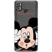 Прозрачный чехол BoxFace Tecno Pop 4 Pro Mister M